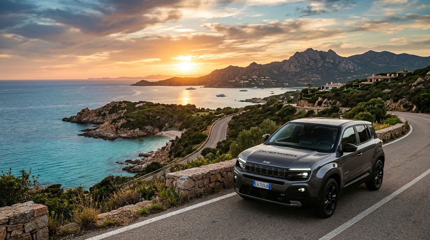 Noleggio Jeep Avenger Olbia | SUV Spiagge Sardegna - KS Rent
