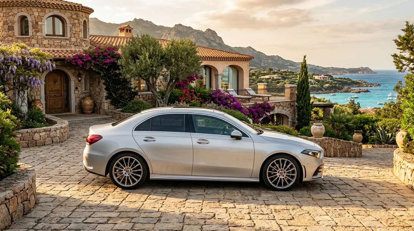 Noleggio Mercedes Classe A 180d Olbia | KS Rent Sardinia