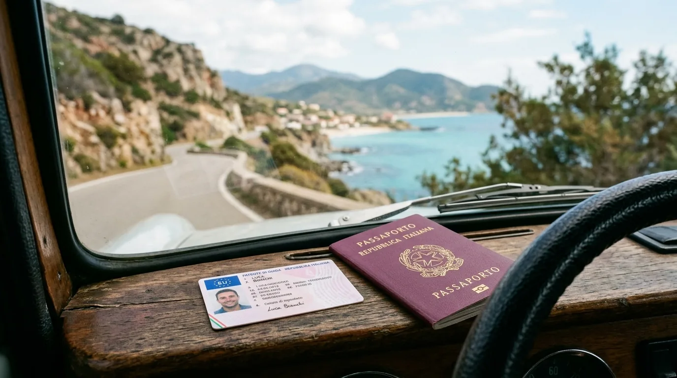Patente internazionale per noleggiare auto in Sardegna: serve davvero?