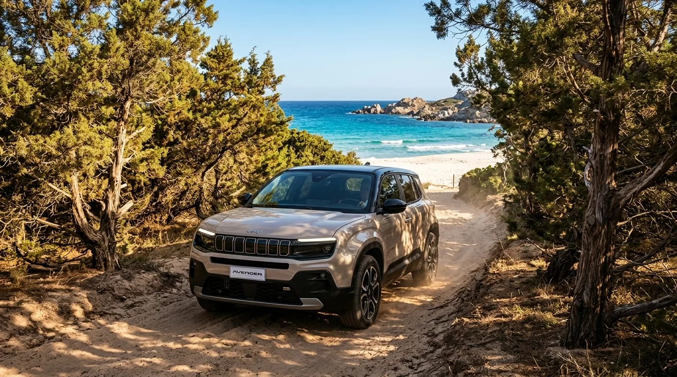 Noleggio Jeep Avenger Olbia | SUV Spiagge Sardegna - KS Rent